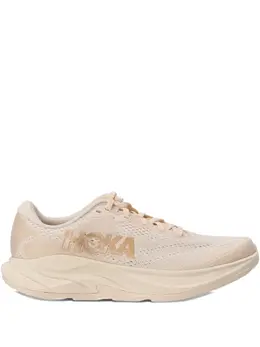 HOKA: Бежевые кроссовки 