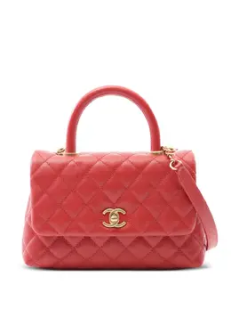 CHANEL Pre-Owned: Красная сумка 