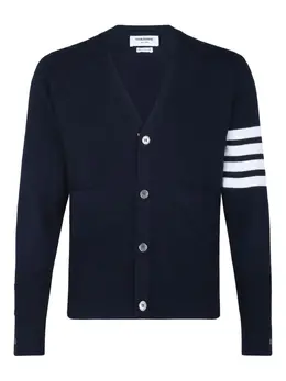 Thom Browne: Кашемировый кардиган  4-Bar