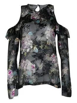 Preen By Thornton Bregazzi: Чёрный топ 