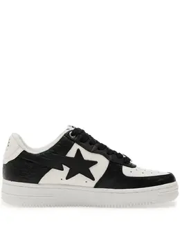 A BATHING APE®: Чёрные кроссовки 