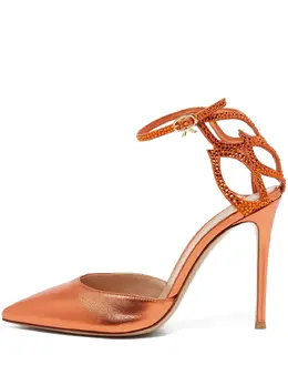 Gianvito Rossi: Оранжевые сандалии 
