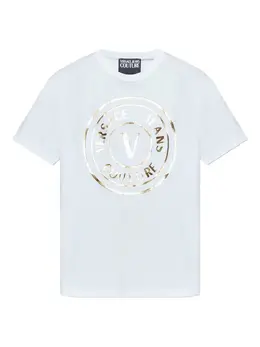 Versace Jeans Couture: Белая футболка 