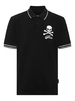 Philipp Plein: Поло  Skull с принтом