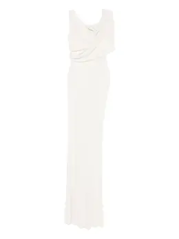 Rick Owens Lilies: Драпированное платье 