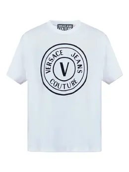 Versace Jeans Couture: Футболка с принтом 