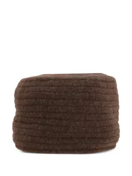 Loro Piana: Коричневая шапка 