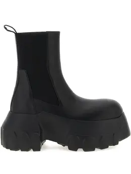 Rick Owens: Чёрные ботинки 