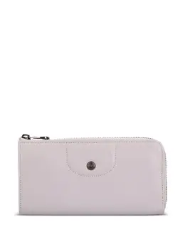 Longchamp: Бежевый кошелёк 