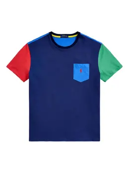 Polo Ralph Lauren: Синяя футболка 
