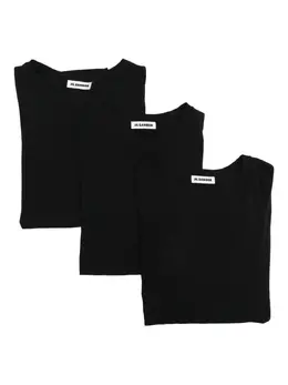 Jil Sander: Хлопковая футболка 
