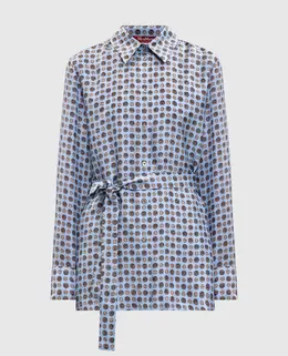 Max Mara: Блакитні блузки 