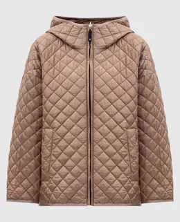 Max Mara: Бежевая куртка 