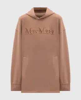 Max Mara: Бежевая толстовка 