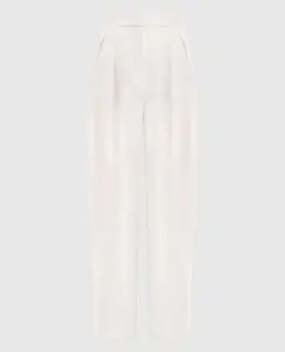 Max Mara: Бежеві брюки 