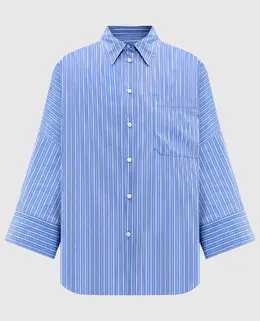 Max Mara Weekend: Голубая рубашка 