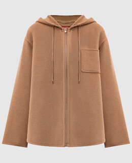 Max Mara: Бежевая куртка 