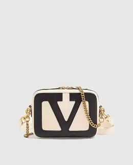 Valentino: Бежеві сумки 