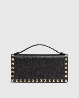 Valentino: Чорні сумки  Rockstud