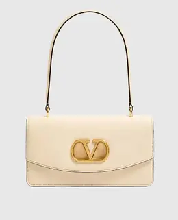 Valentino: Бежеві сумки 