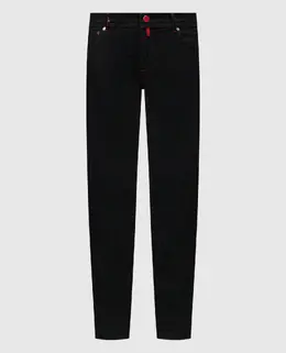 Kiton: Чёрные джинсы 