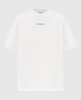 Balenciaga: Серая футболка 