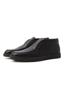 Santoni: Оранжевые ботинки 