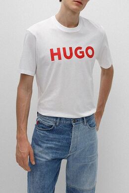 HUGO: Хлопковая футболка 