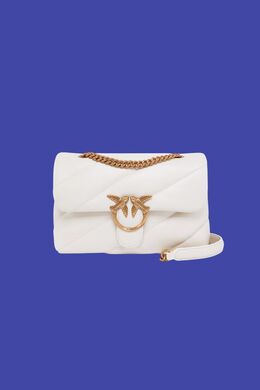 Pinko: Белая сумка  Love Puff
