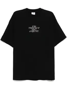 VETEMENTS: Хлопковая футболка 