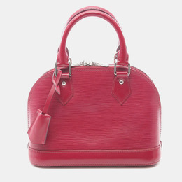 Louis Vuitton: Розовая сумка  Alma BB