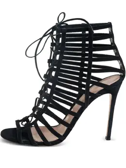 Gianvito Rossi: Чёрные сандалии 