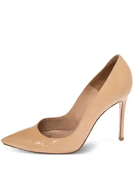 Gianvito Rossi: Бежевые туфли 