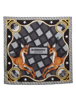 Burberry Pre-Owned: Шарф с принтом 
