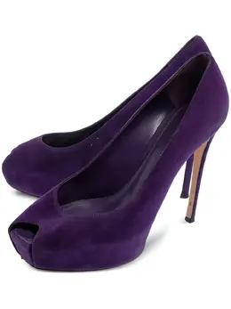 Gianvito Rossi: Фиолетовые туфли 