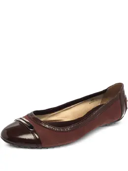 Tod's: Коричневые балетки 