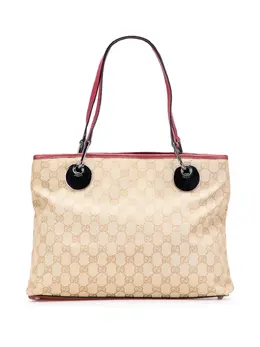 Gucci Pre-Owned: Коричневая сумка-шоппер 