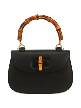 Gucci Pre-Owned: Чёрная сумка-шоппер 