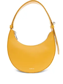 Furla: Жёлтая сумка-шоппер 