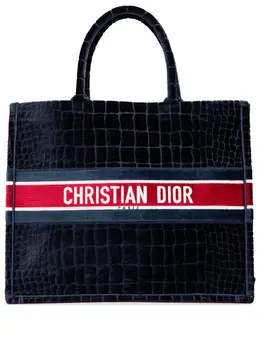 Christian Dior Pre-Owned: Голубая сумка-шоппер 