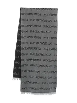 Emporio Armani: Чёрный шарф 