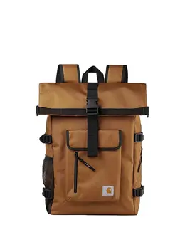Carhartt WIP: Коричневый топ 