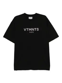 VETEMENTS: Хлопковая футболка 