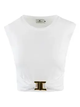 Elisabetta Franchi: Белый топ 
