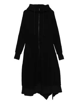 Yohji Yamamoto: Пальто с капюшоном 