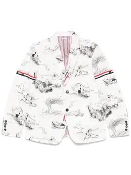 Thom Browne: Пиджаки с принтом 