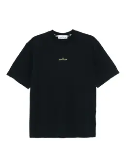 Stone Island: Хлопковая футболка 