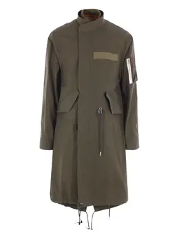 sacai: Пальто с карманами 