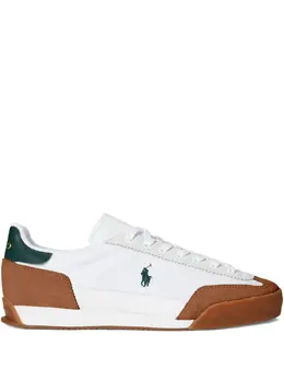 Polo Ralph Lauren: Белые кроссовки 