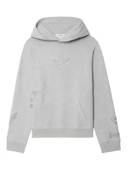 Zadig&Voltaire: Толстовка со стразами 